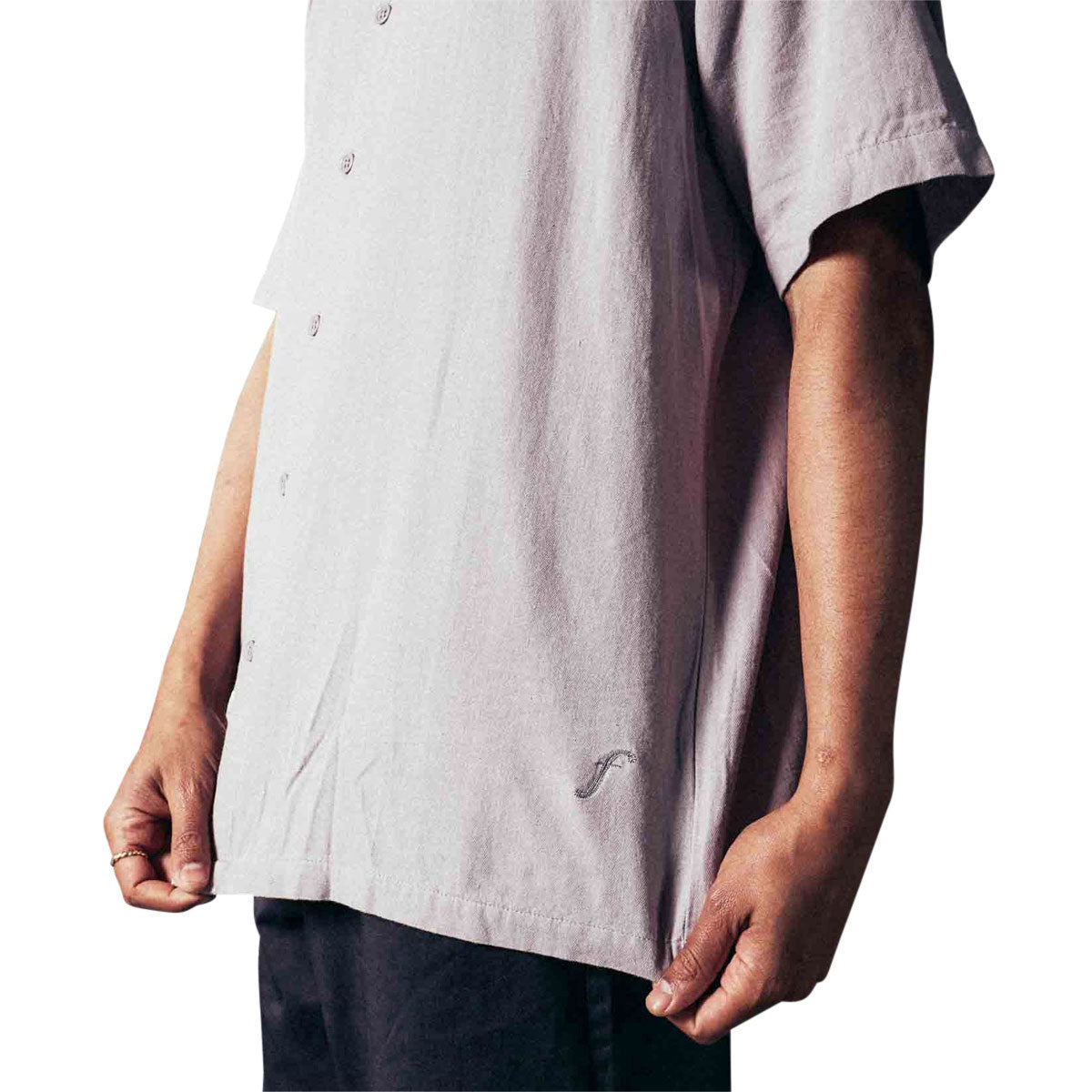 Former Vivian Herringbone Shirt - Mauve image 6