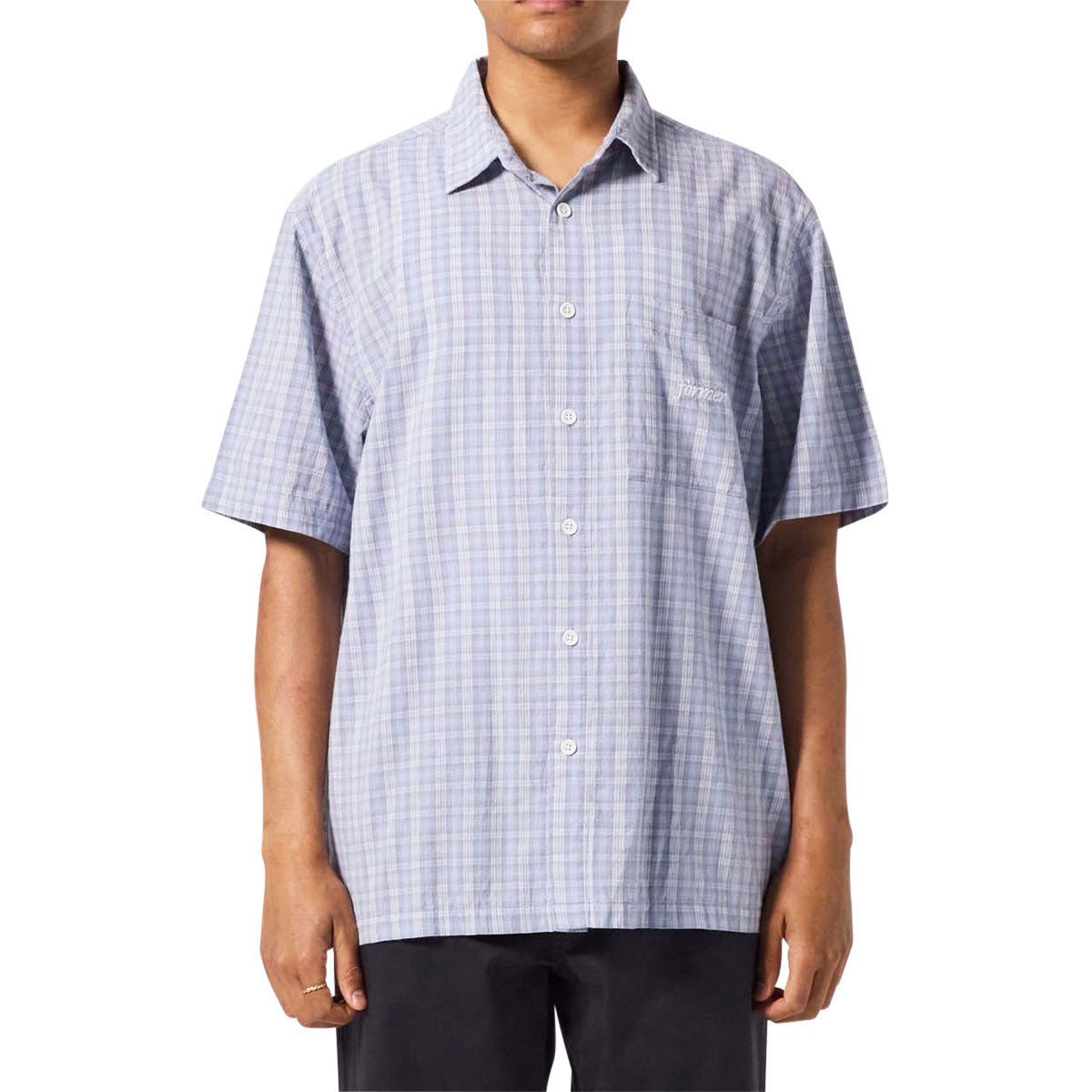 Former Manners Check Shirt - Blue image 1