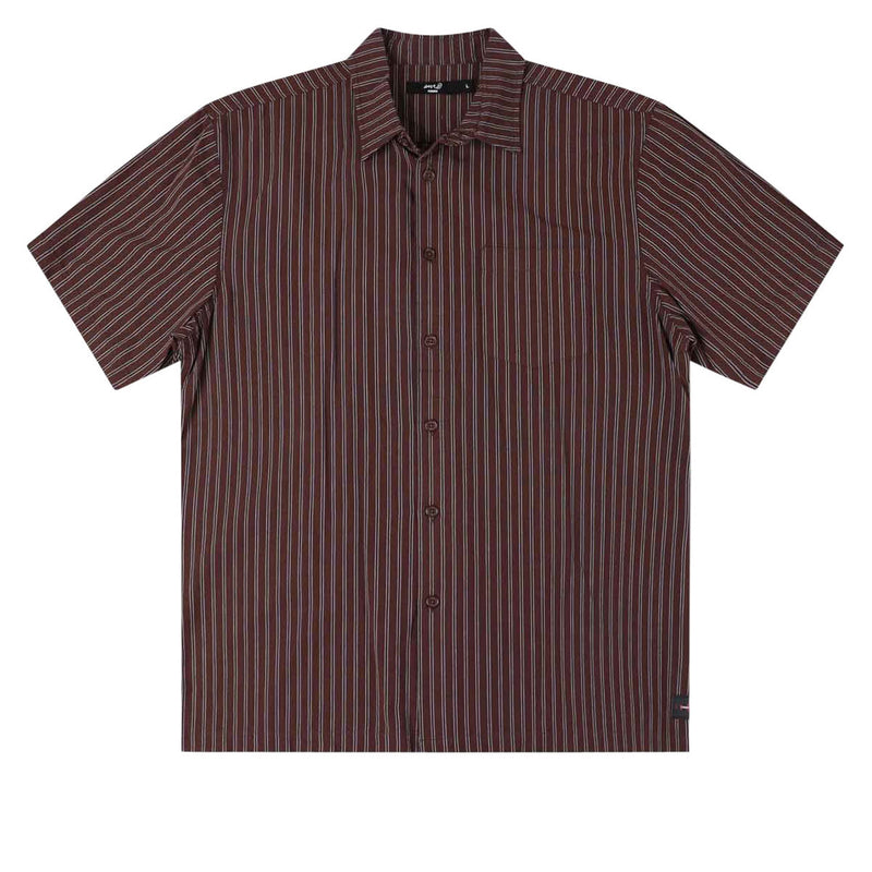 Former Reynolds Stripe Shirt - Brown