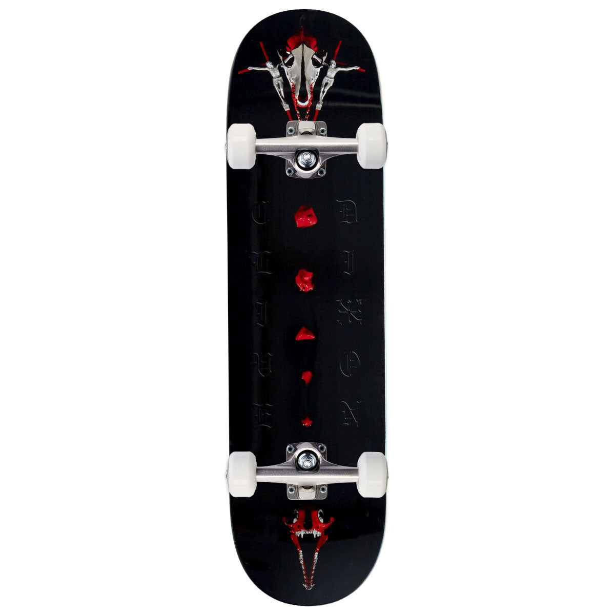 Disorder Masterpiece Skateboard Complete - Black/Red - 8.25