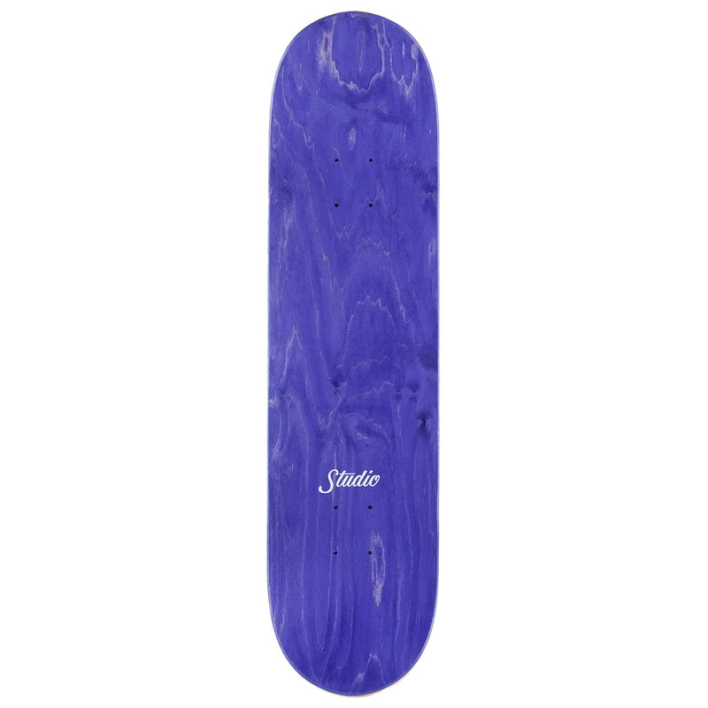 Studio Block Team Skateboard Deck - Green - 8.125