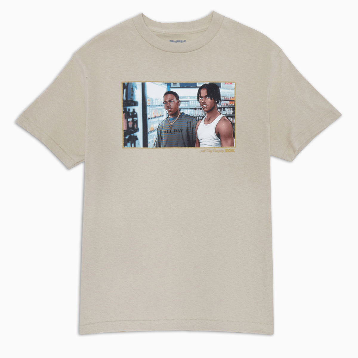 DGK Corner Store T-Shirt - Sand image 1
