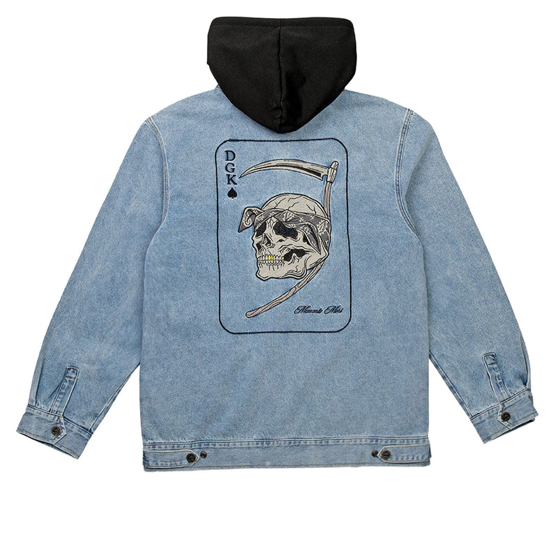 DGK Spade Denim Jacket - Washed Indigo