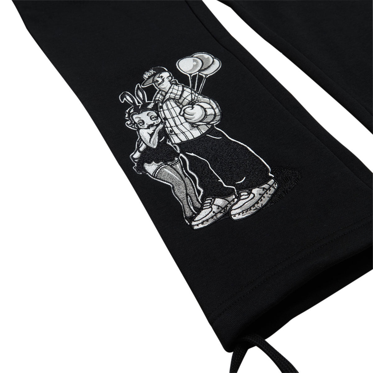 DGK Love Is... Fleece Pants - Black image 4