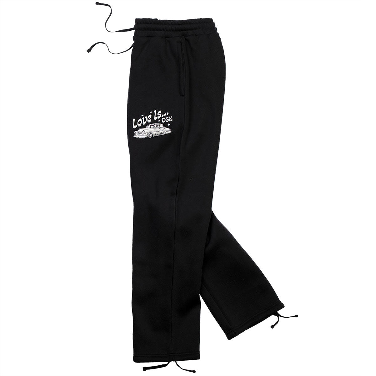 DGK Love Is... Fleece Pants - Black image 6