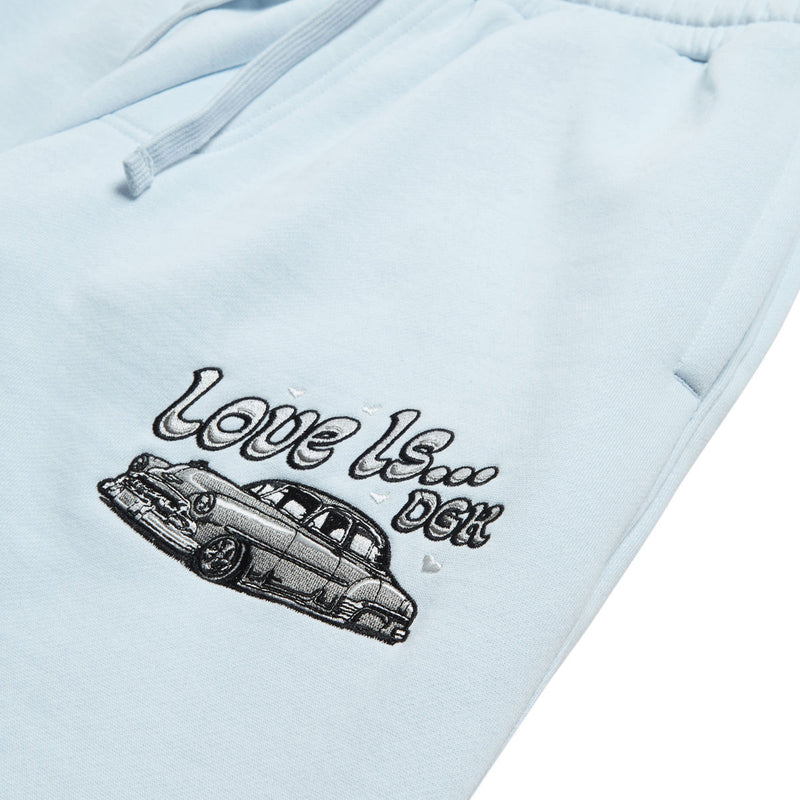 DGK Love Is... Fleece Sweatpants - Powder Blue