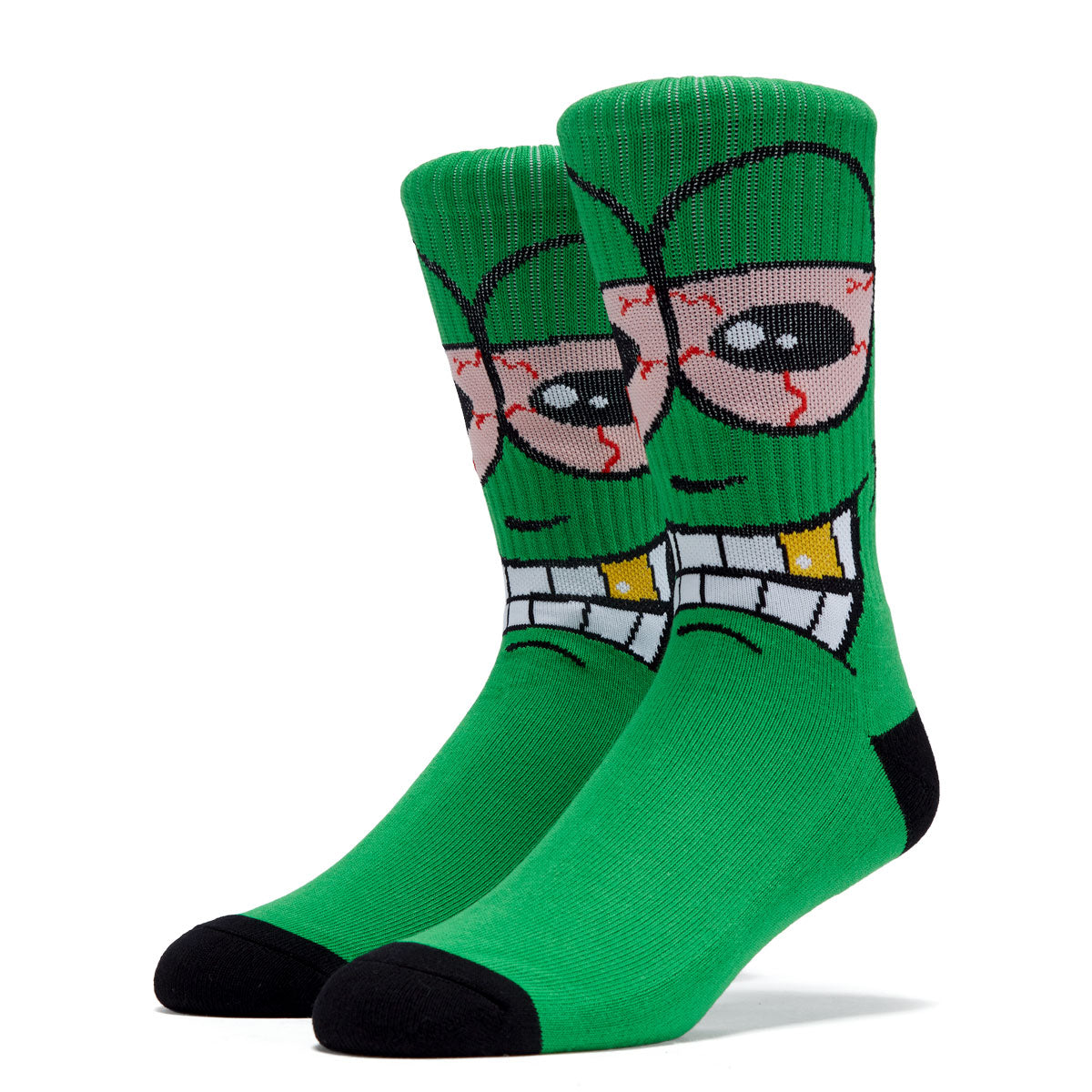DGK Stoney Socks - Green image 1