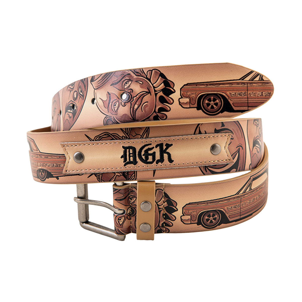 DGK Crazy Life Belt - Brown image 1