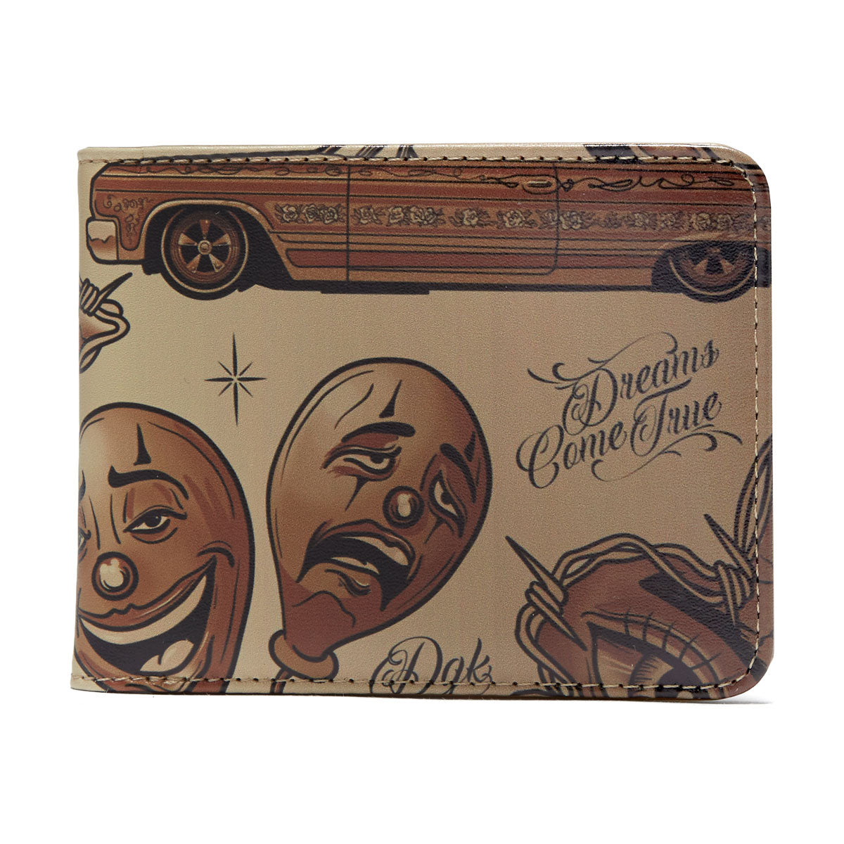 DGK Crazy Life Wallet - Brown image 1