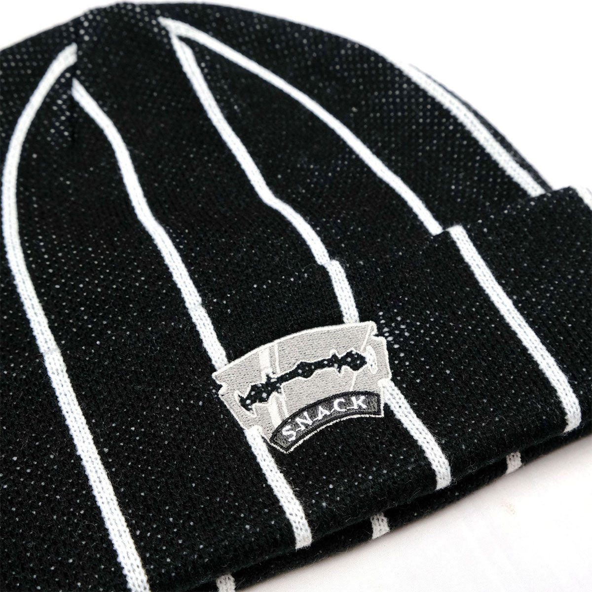 Snack Razor Sharp Beanie - Black/White image 2