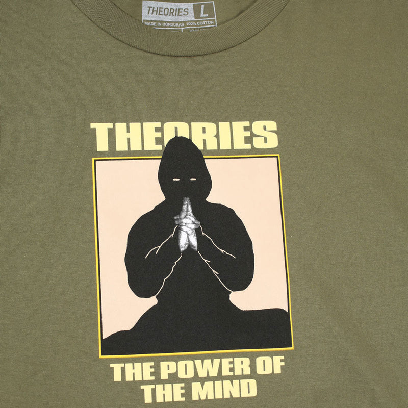 Theories Power Of The Mind T-Shirt - Olive