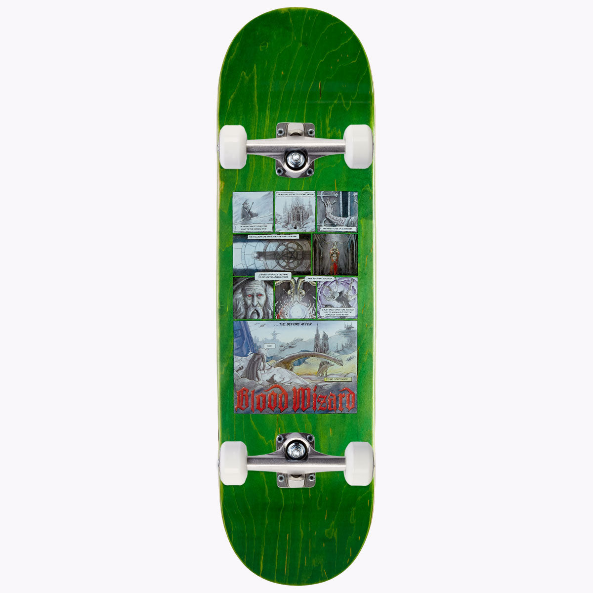 Blood Wizard Outer Realms Vol. 3 Skateboard Complete - 8.75