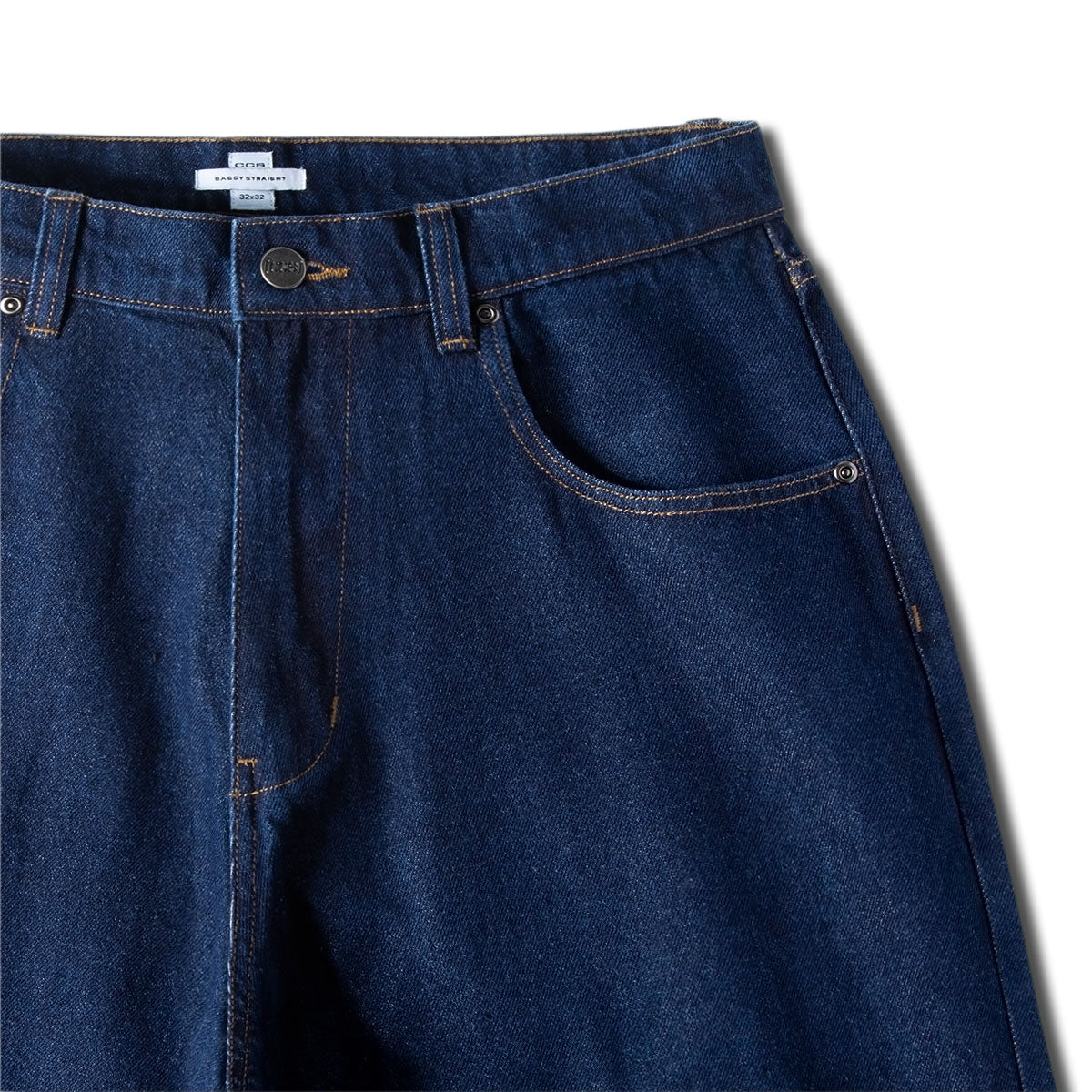 CCS Baggy Straight Denim Jeans - Overdyed Navy image 6