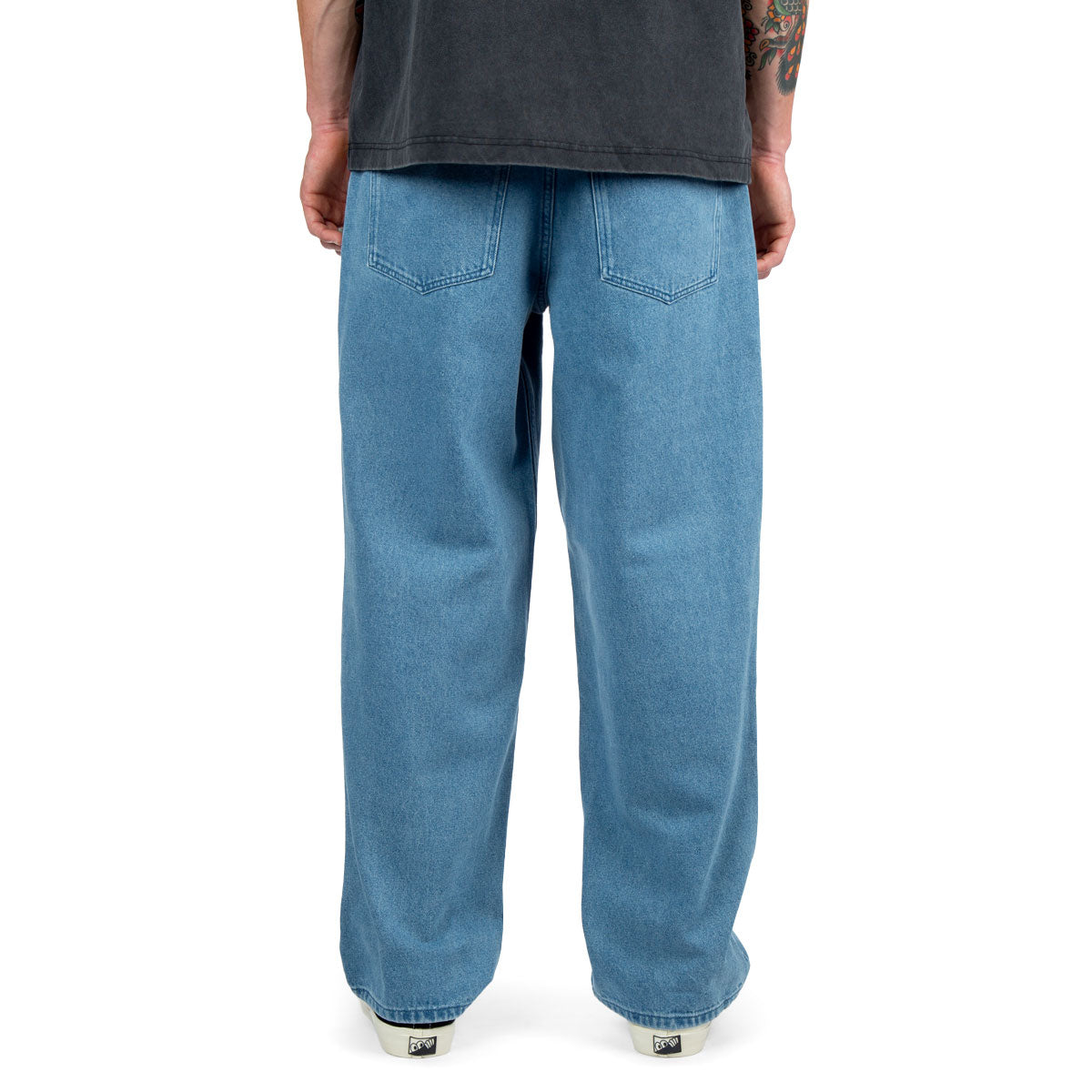 CCS Baggy Straight Denim Jeans - Rinsed Blue image 5