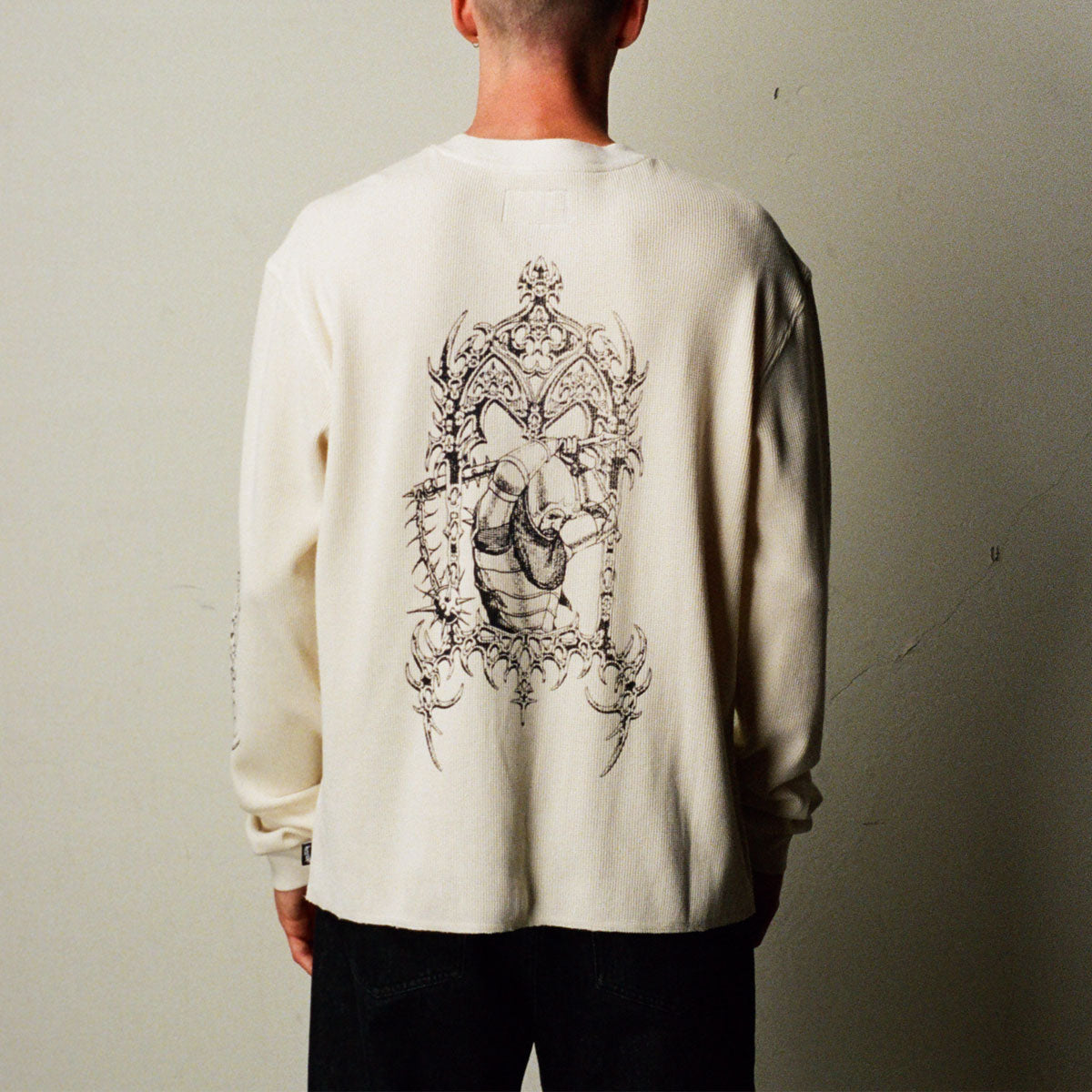 Welcome Gallant Long Sleeve Thermal Shirt - Bone image 6