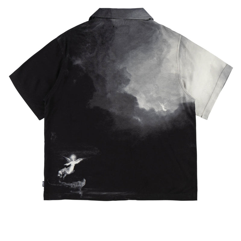 Welcome Hope Rayon Shirt - Black