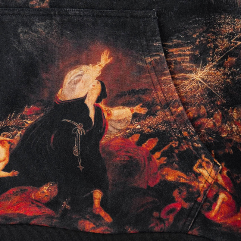 Welcome Judgement All Over Hoodie - Black