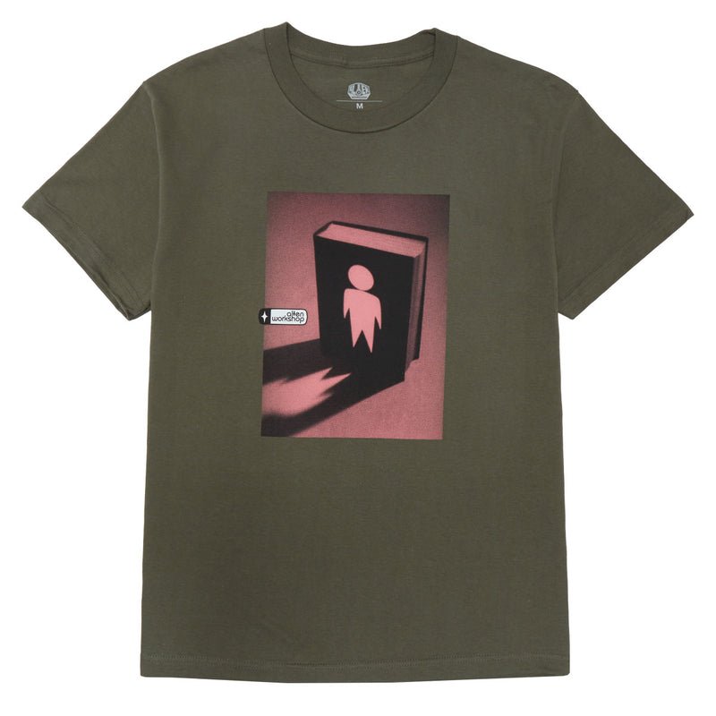 Alien Workshop Good Book T-Shirt - Fatigue Green