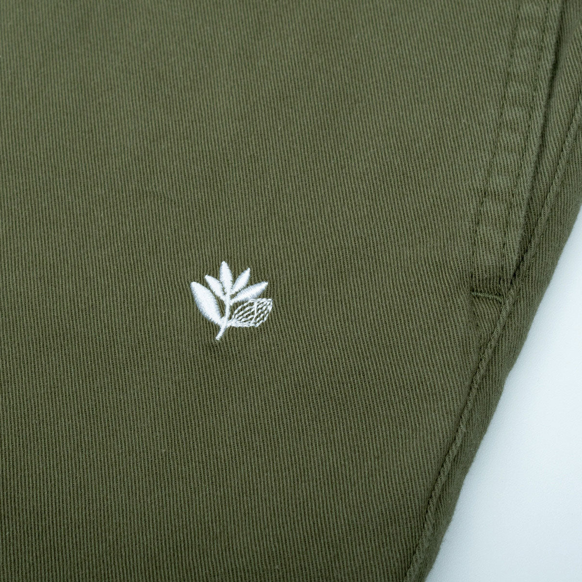 Magenta Slack Pants - Khaki image 3