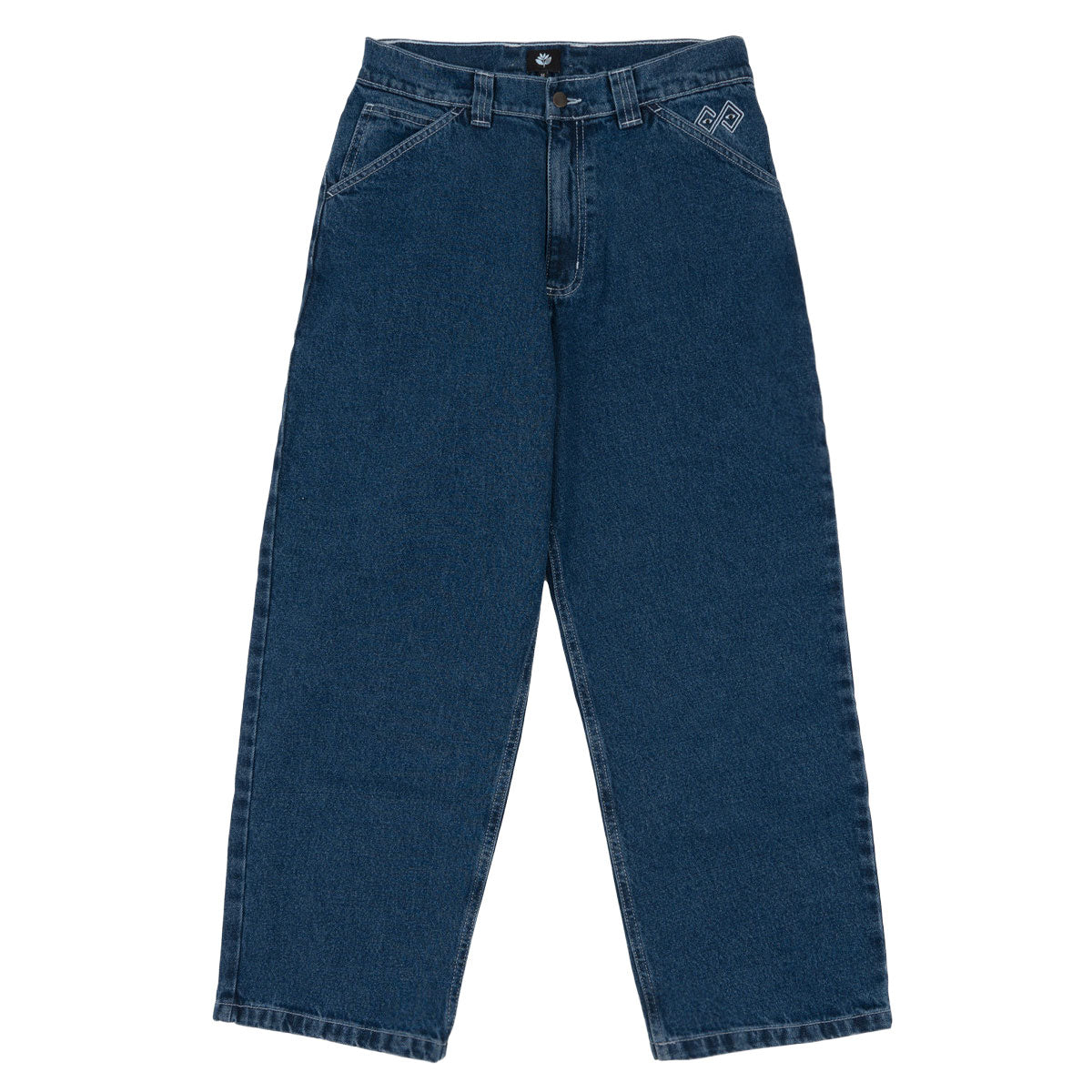 Magenta Ledge Denim Pants - Blue image 1