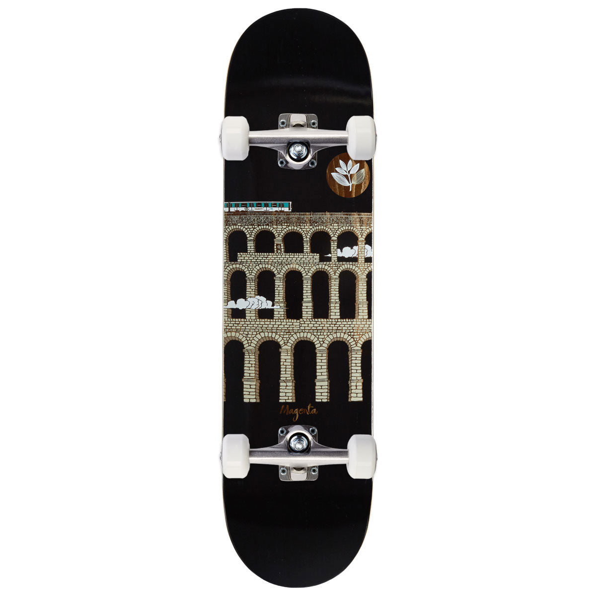 Magenta Vivien Feil And Soy Panday Metro Series Skateboard Complete - 8.125