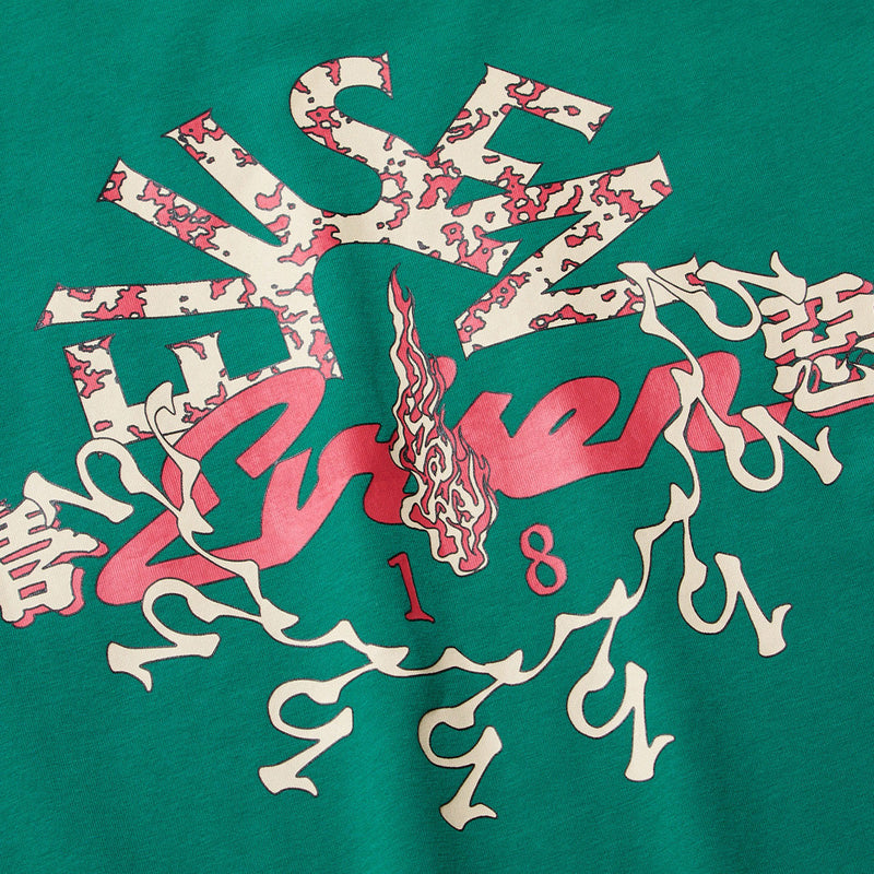 Evisen Eye Fire Tech Pocket T-Shirt - Green