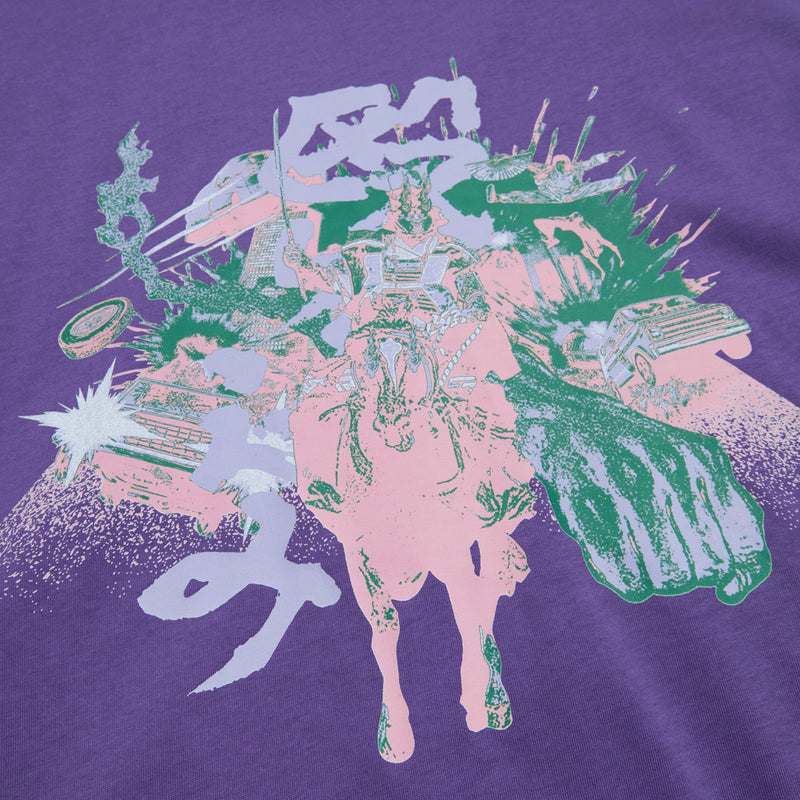 Evisen Nagurikomi T-Shirt - Purple