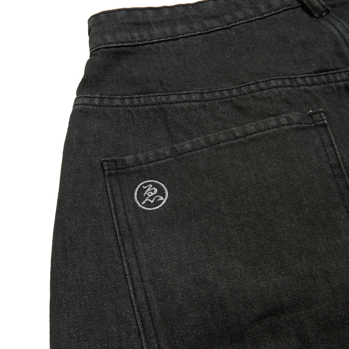Evisen Sushi Denim Shorts - Black image 6