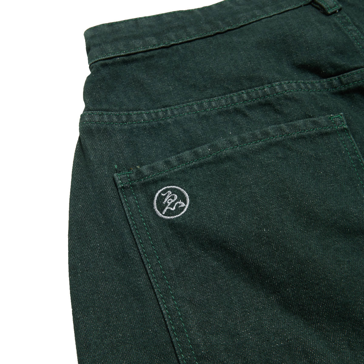 Evisen Sushi Denim Shorts - Green image 6