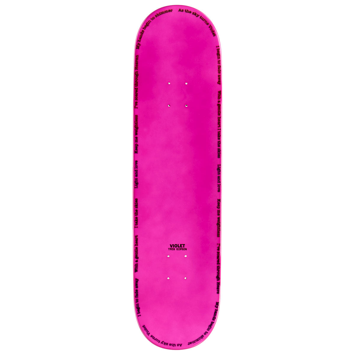 Violet Troy Gipson Number 2 Skateboard Complete - Pink - 8.50