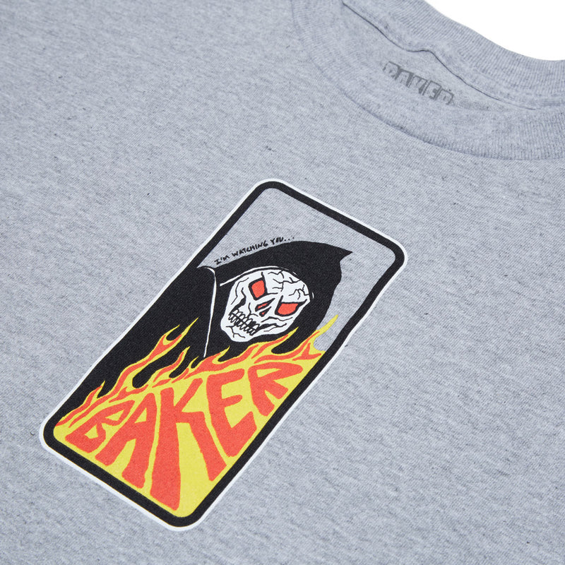 Baker 456 T-Shirt - Heather Grey