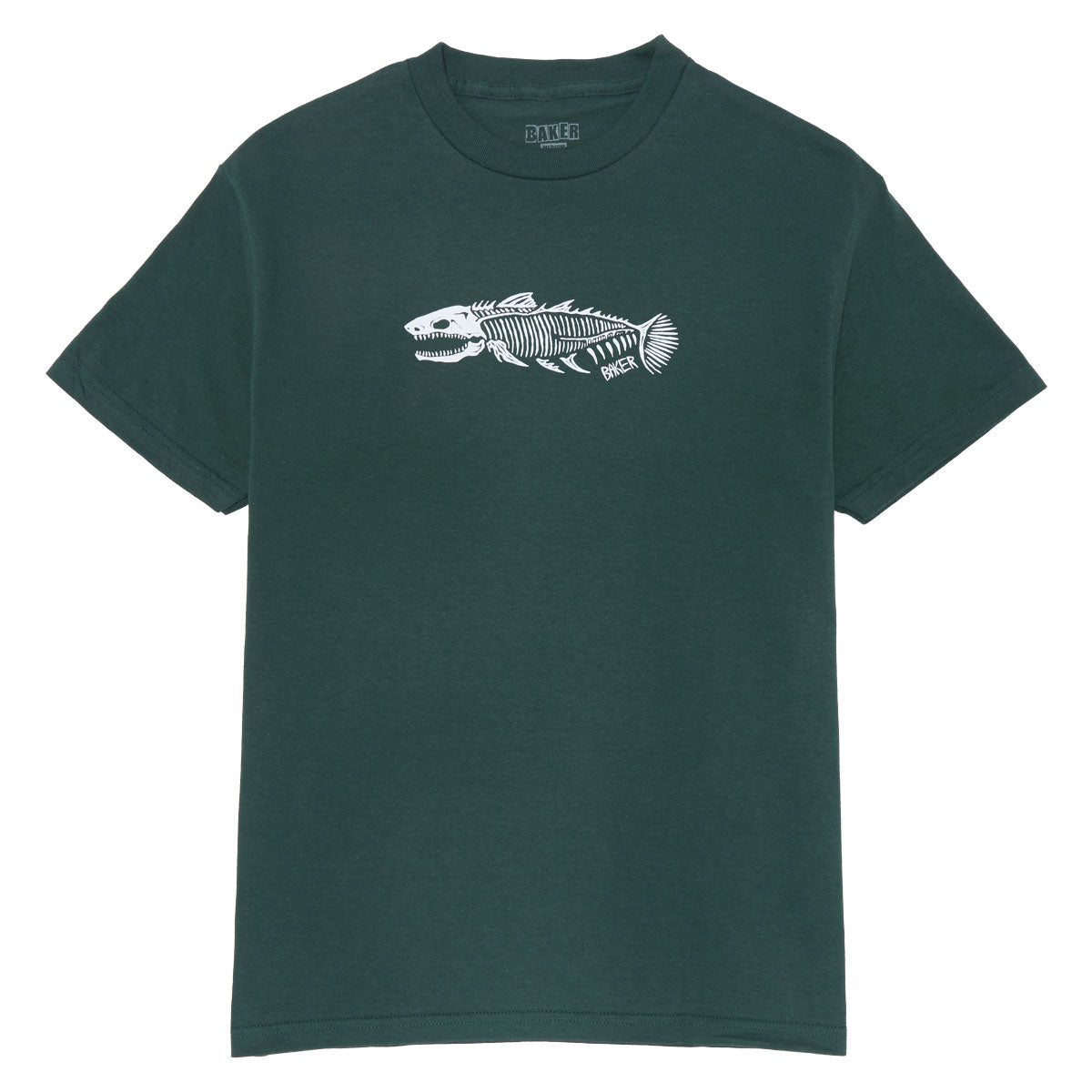 Baker Fish Sticks T-Shirt - Forest Green image 1