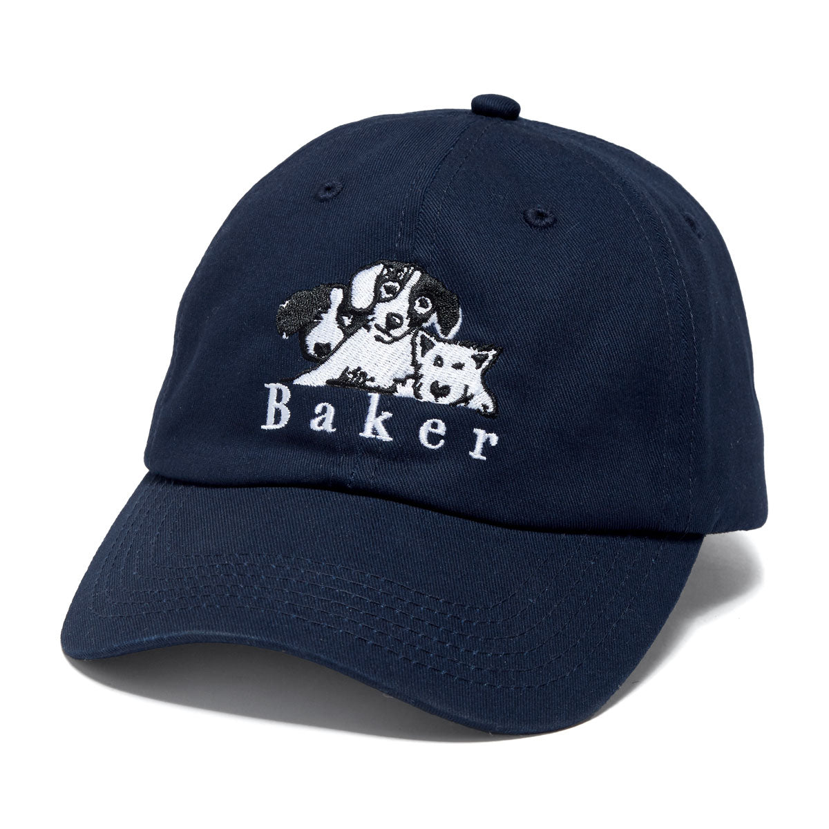 Baker Where My Dawgs At Snapback Hat - Navy image 1