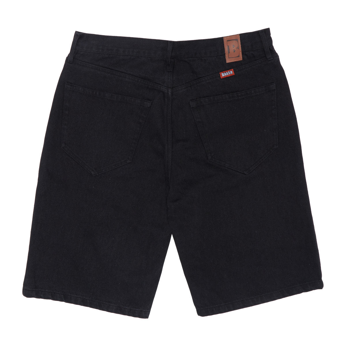Baker Warner Denim Shorts - Black image 2