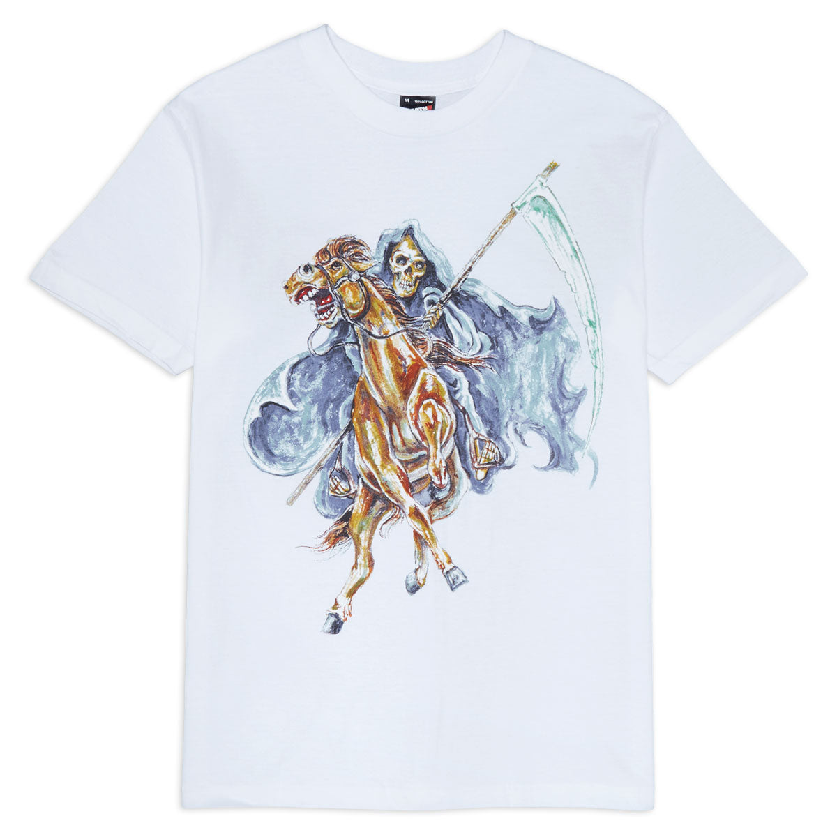 Deathwish Pale Horse T-Shirt - White image 1