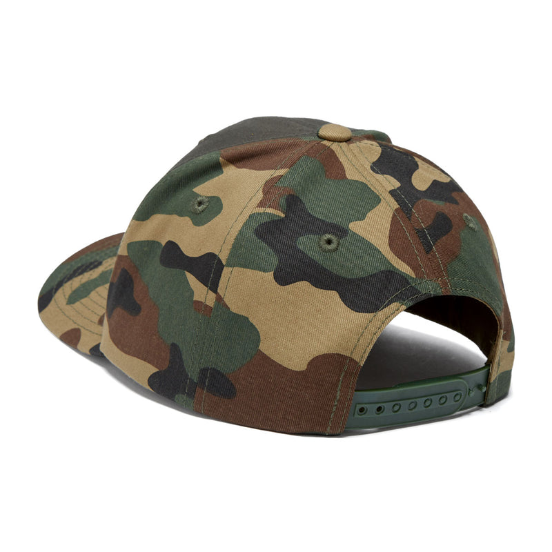 Shake Junt Box Logo Snapback Hat - Camo