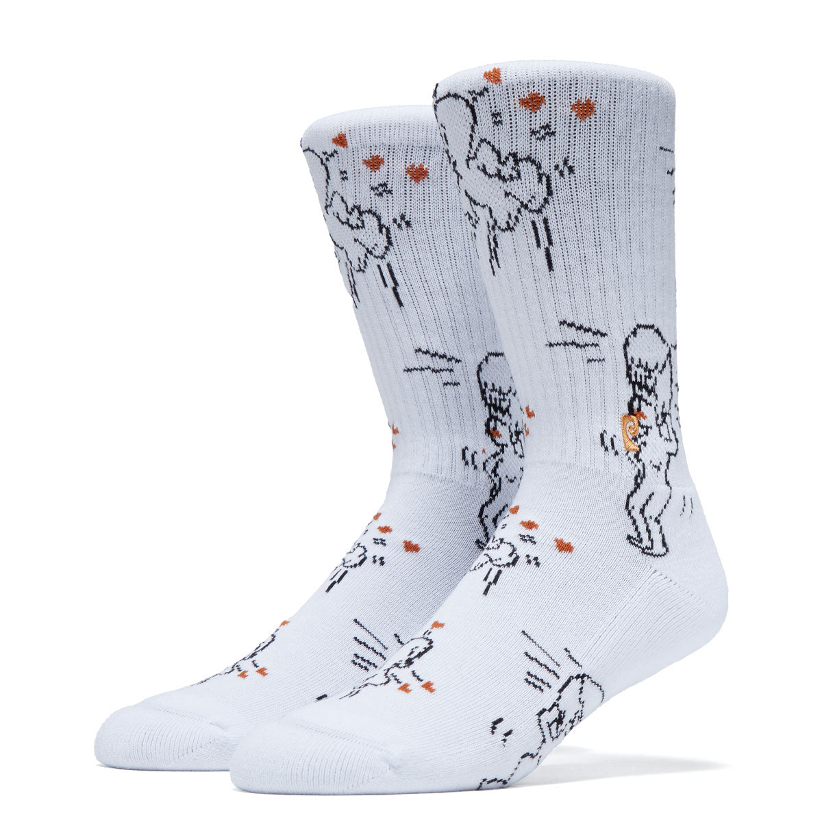 Psockadelic Ghost Love Socks - Multi image 1