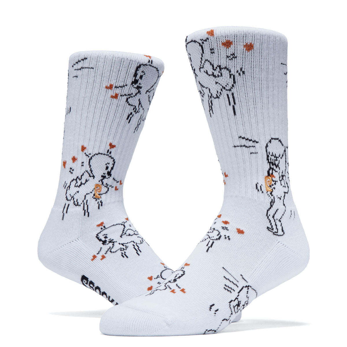 Psockadelic Ghost Love Socks - Multi image 2