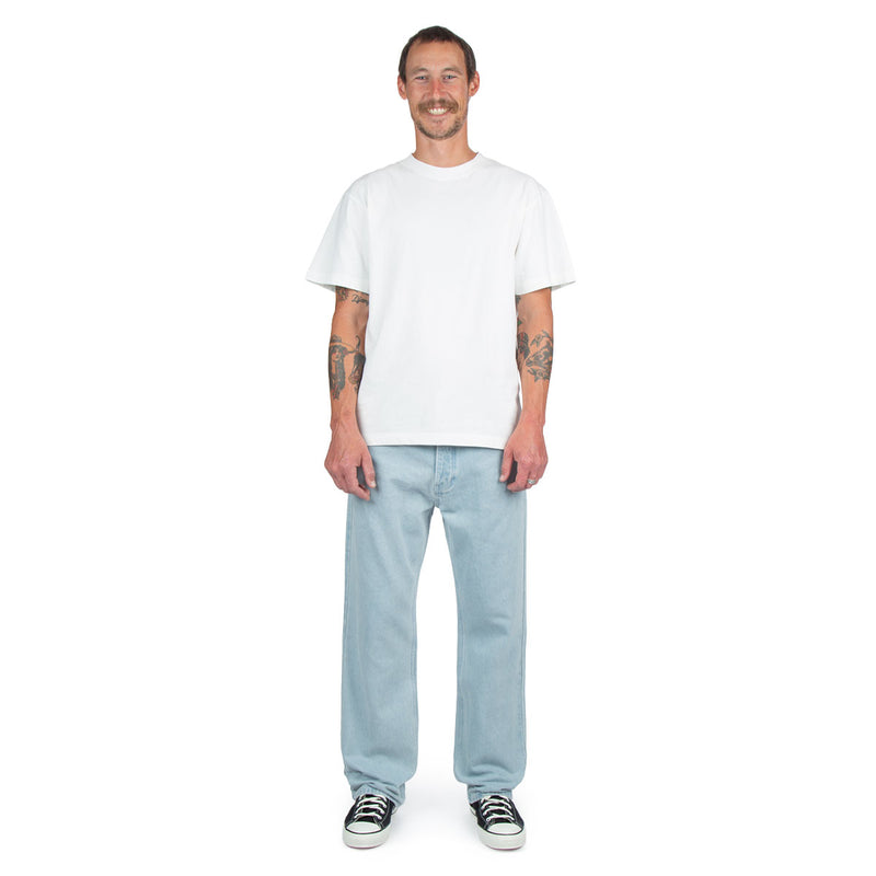CCS Western Straight Denim Jeans - Bleach Wash