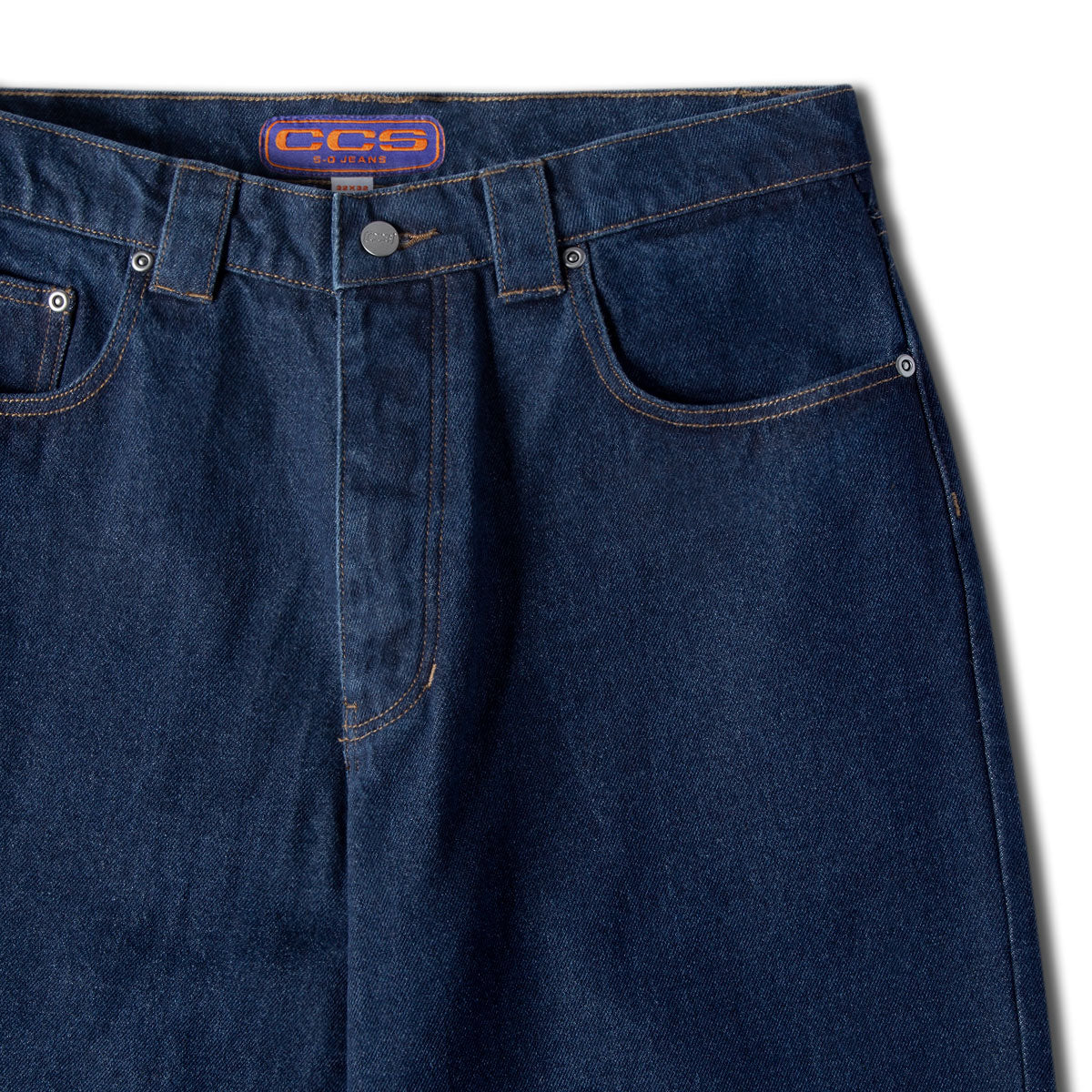 CCS 5-0 Jeans - Raw Indigo image 7