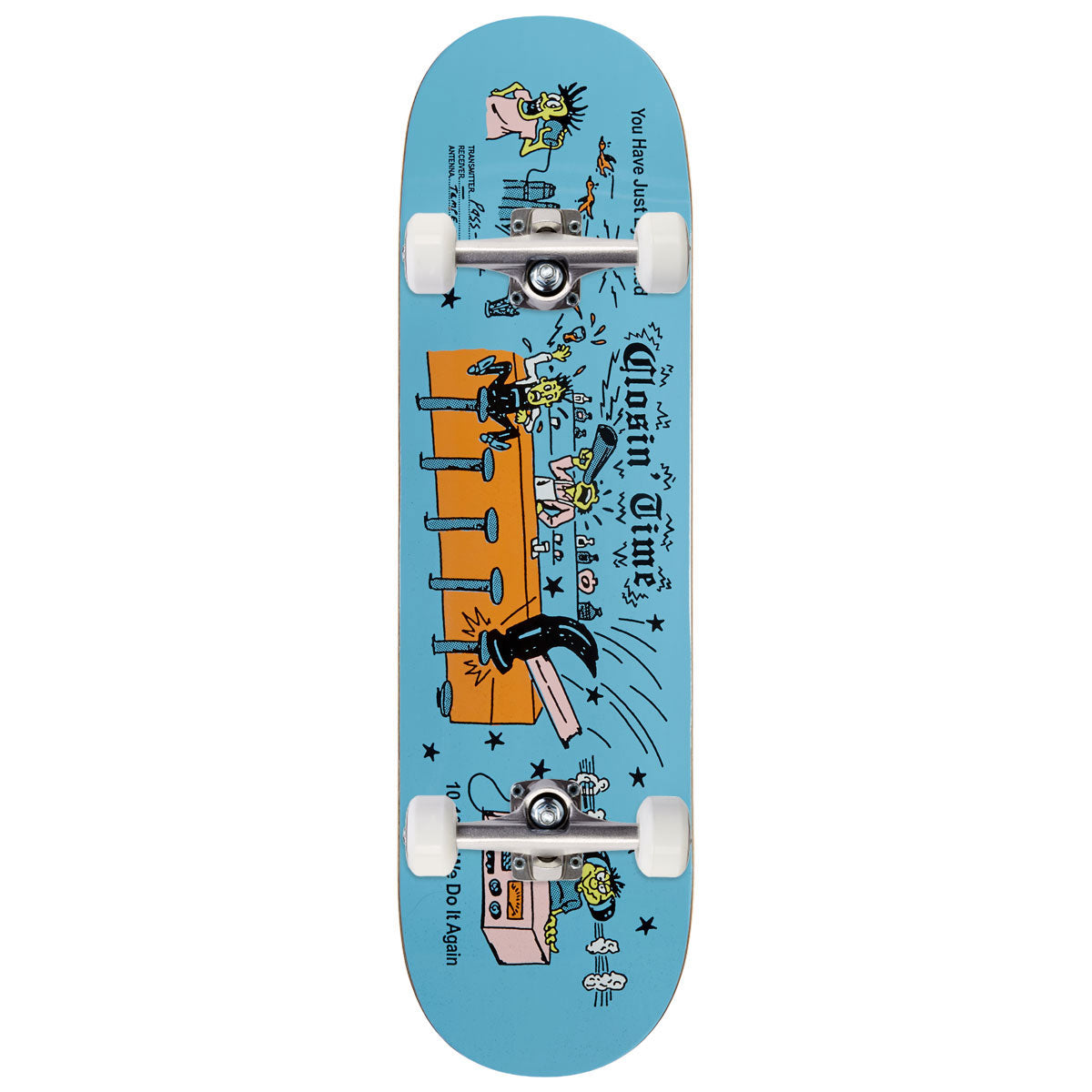 Passport Aged Airbrush Series Termite Skateboard Complete - 8.25