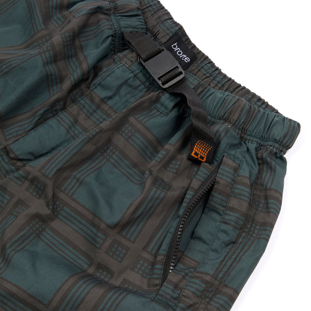 Bronze 56k Plaid Shorts - Blue image 3