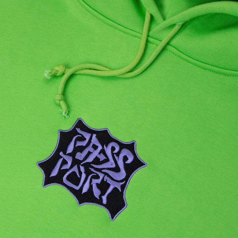 Passport Glyph Hoodie - Slime