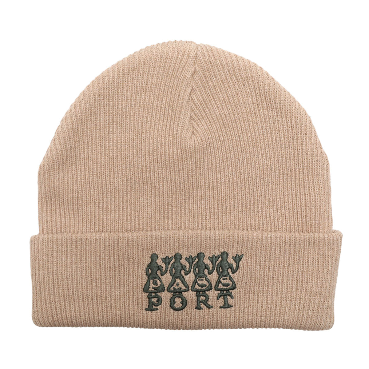 Passport 4 Flowers Organic Cotton Beanie - Sand image 1