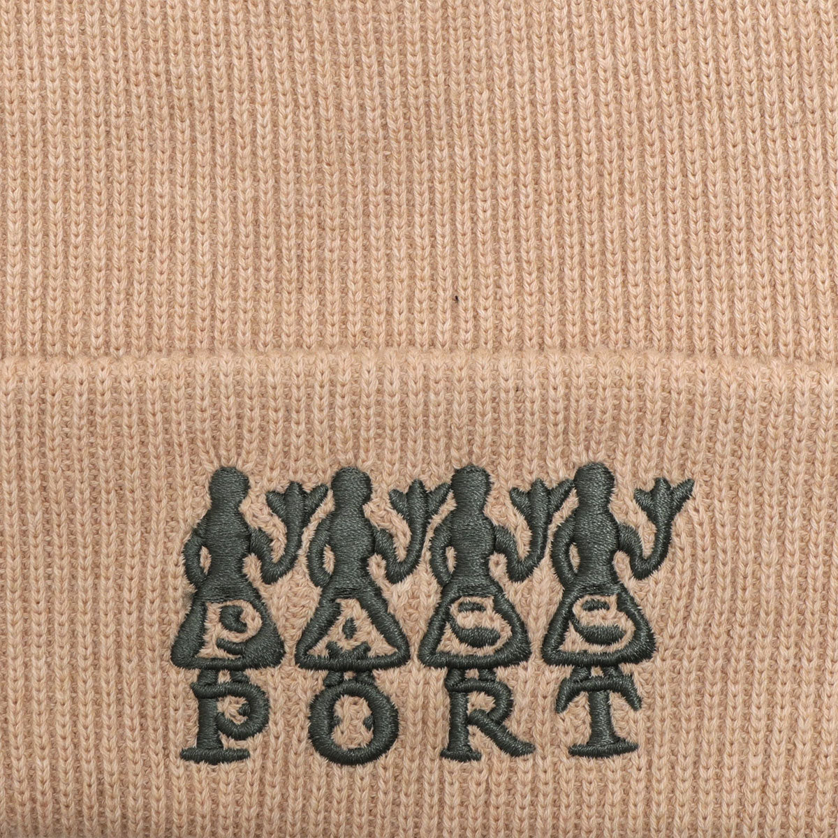 Passport 4 Flowers Organic Cotton Beanie - Sand image 2