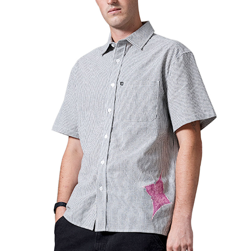 Passport Glint Workers Shirt - Black