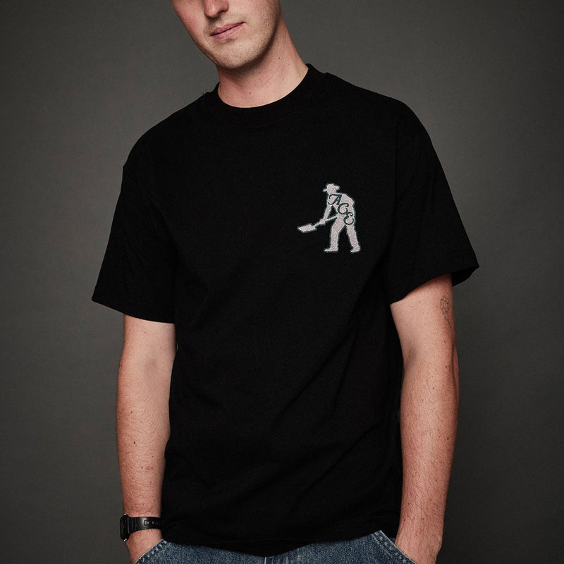 Ace x Passport Ace & Spade T-Shirt - Black