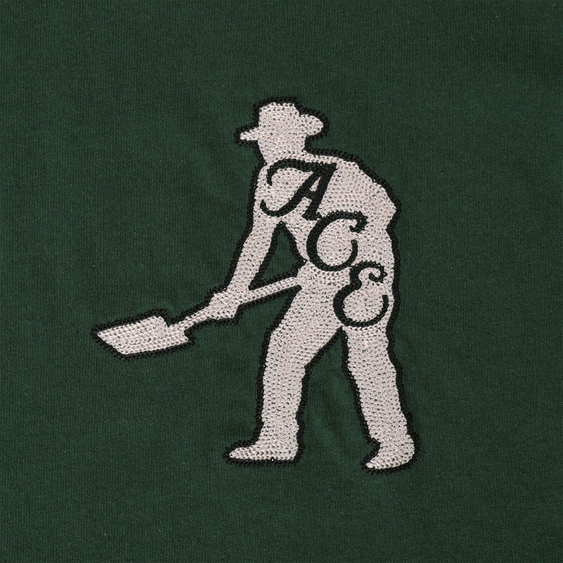 Ace x Passport Ace & Spade T-Shirt - Forest Green