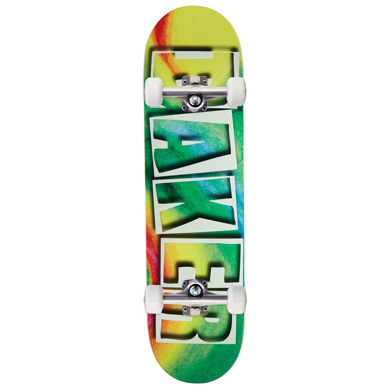 Baker Riley Hawk Watercolor Skateboard Complete - 8.25