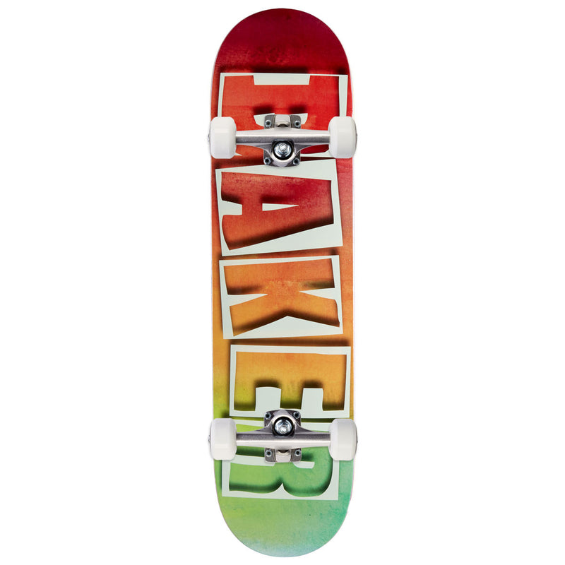 Baker Justin Figgy Figueroa Watercolor Skateboard Complete - 8.00